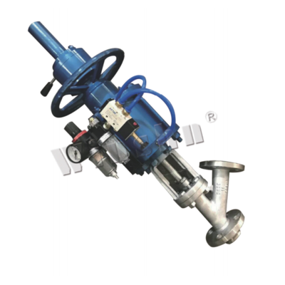 气动上展、下展放料阀