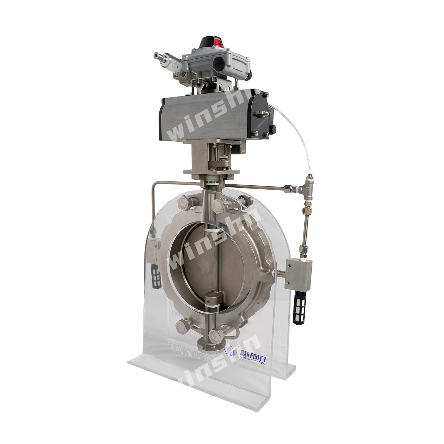 ATT-400气动偏心充气蝶阀