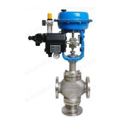 气动三通调节阀