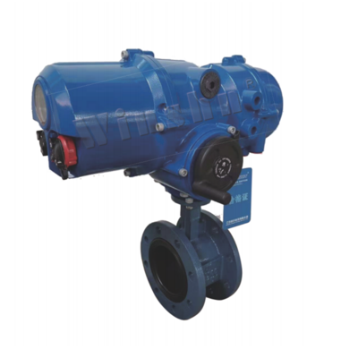 电动防爆法兰蝶阀